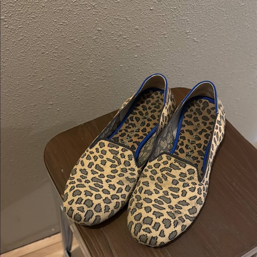 Leopard Print Rothys Loafers - Picture 2 of 4